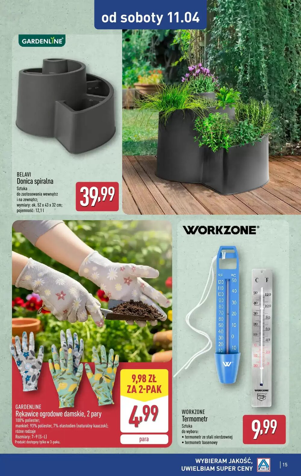 Gazetka promocyjna ALDI  ważna od 08.04.2026 - Strona 15.