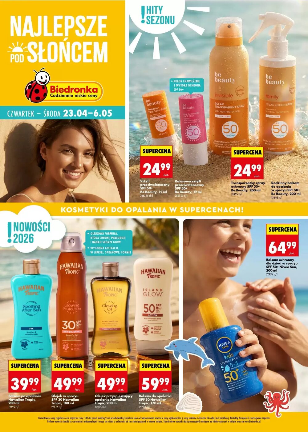 Gazetka promocyjna Biedronka  ważna od 23.04.2026 - Strona 1.