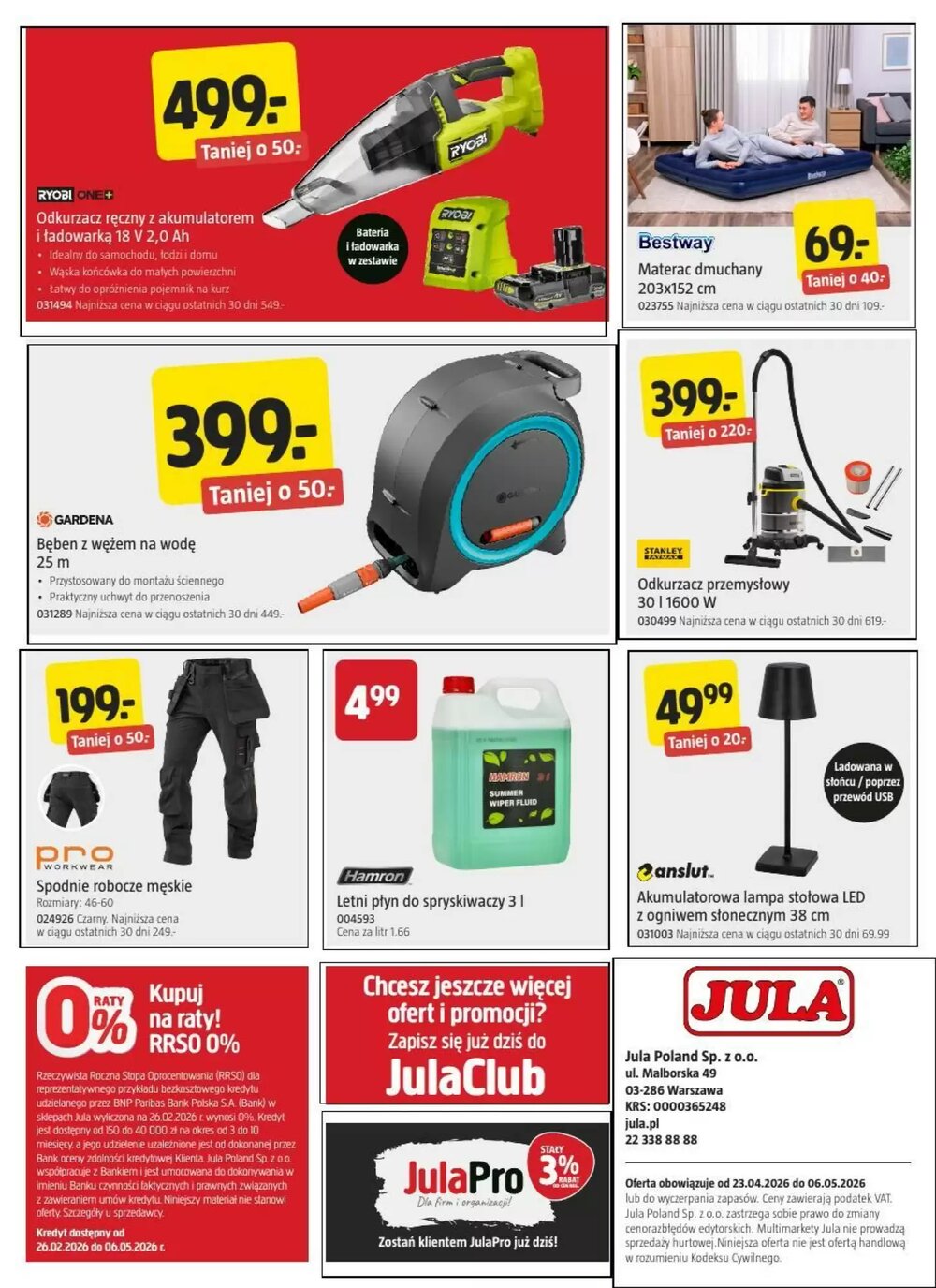 Gazetka promocyjna Jula  ważna od 23.04.2026 - Strona 8.