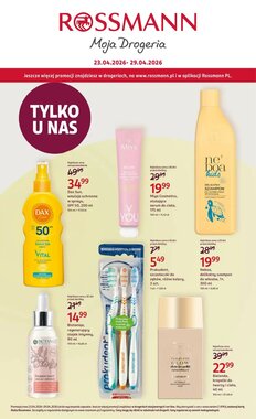 Gazetka promocyjna Rossmann  ważna od 23.04.2026