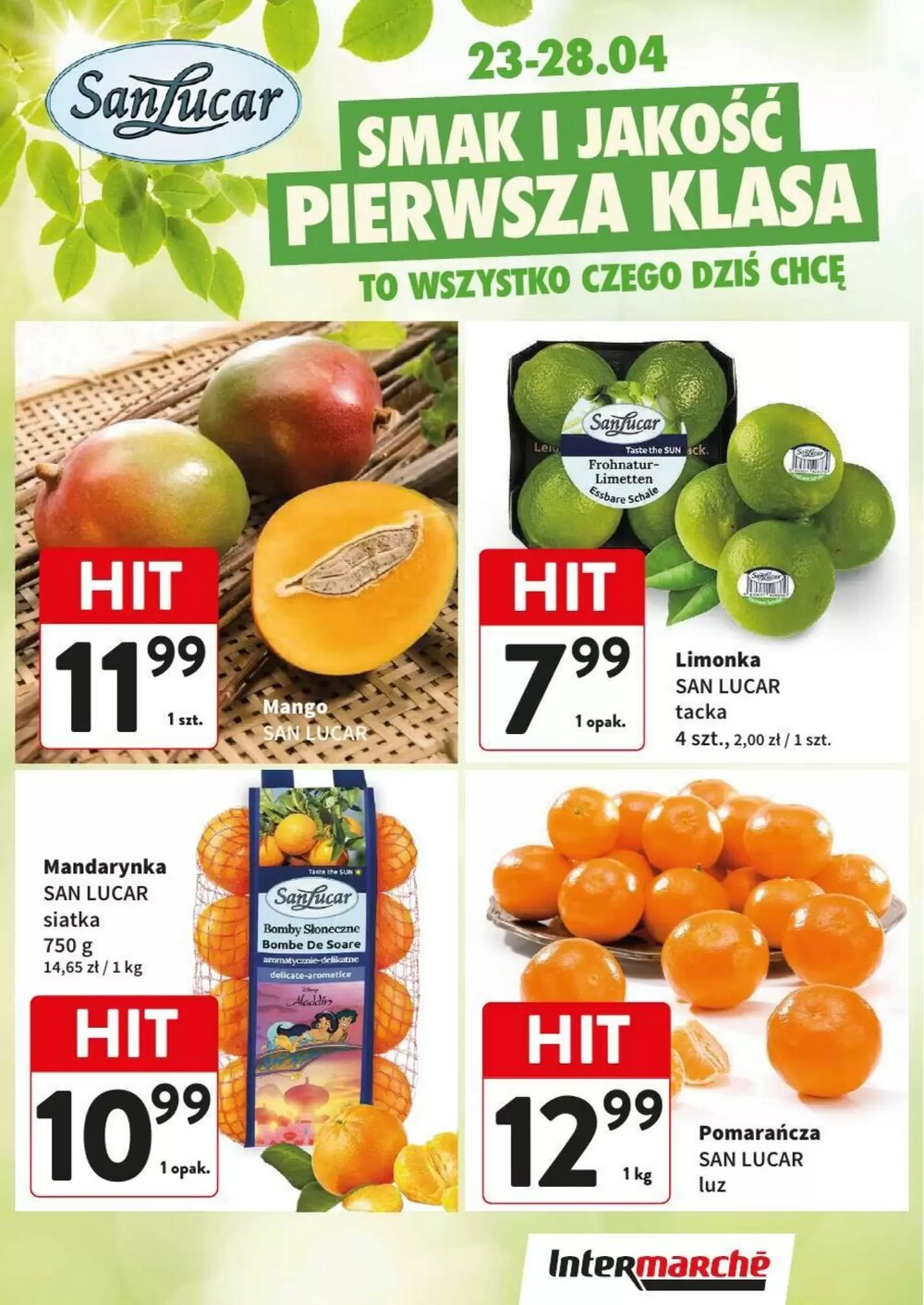 Gazetka promocyjna Intermarche  ważna od 23.04.2026 - Strona 1.