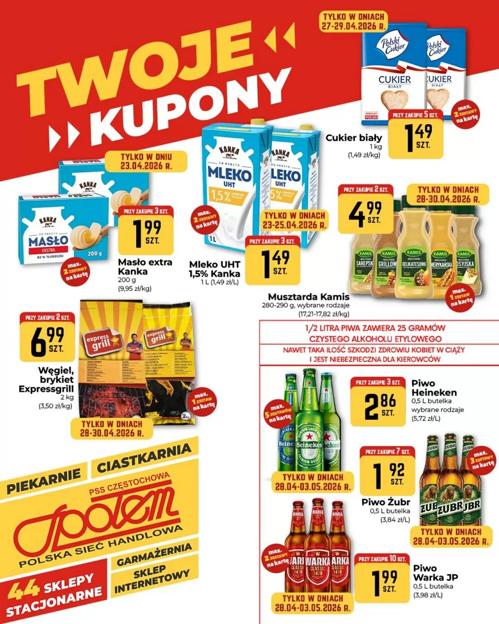 Gazetka promocyjna Społem  ważna od 23.04.2026 - Strona 2.