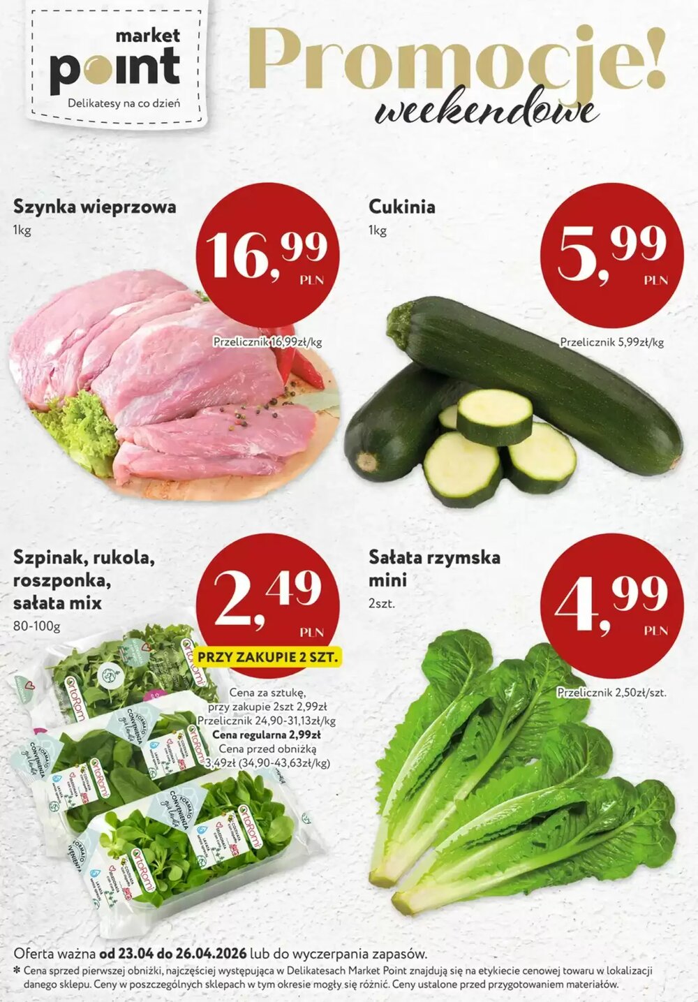 Gazetka promocyjna Market Point  ważna od 23.04.2026 - Strona 5.