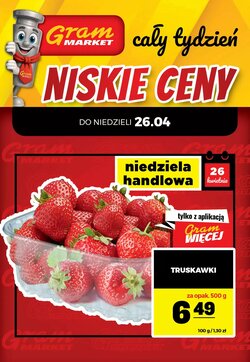 Gazetka promocyjna Gram Market  ważna od 24.04.2026