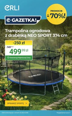 Gazetka promocyjna ERLI  ważna od 24.04.2026