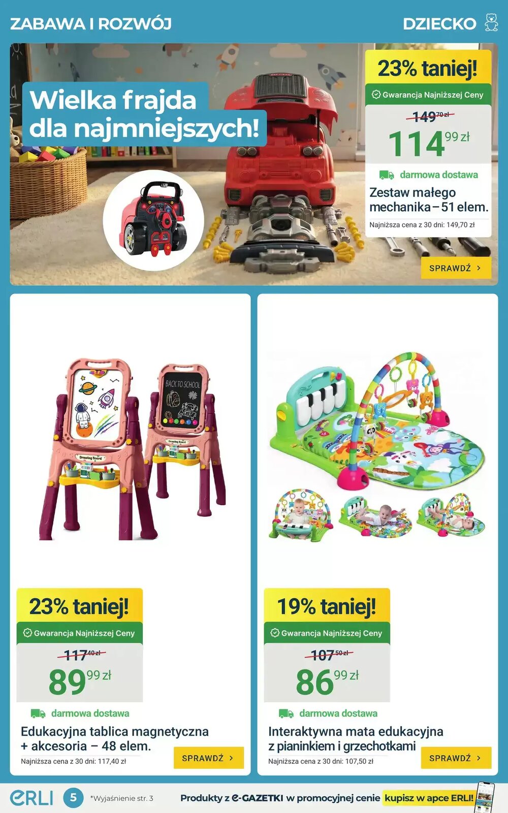 Gazetka promocyjna ERLI  ważna od 24.04.2026 - Strona 5.