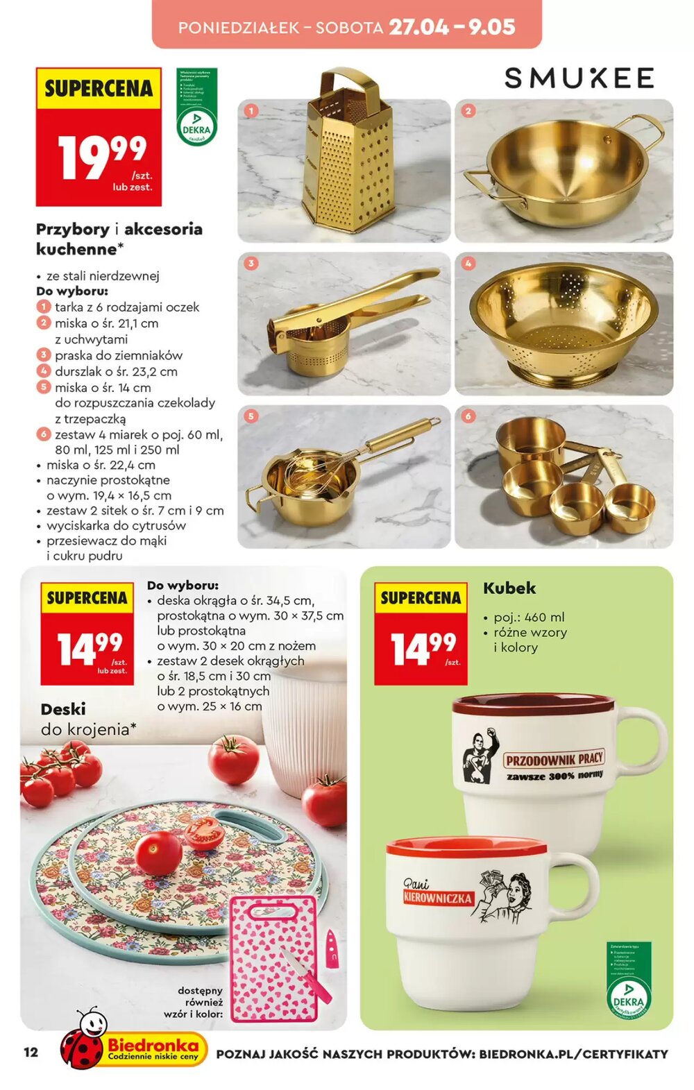 Gazetka promocyjna Biedronka  ważna od 25.04.2026 - Strona 12.