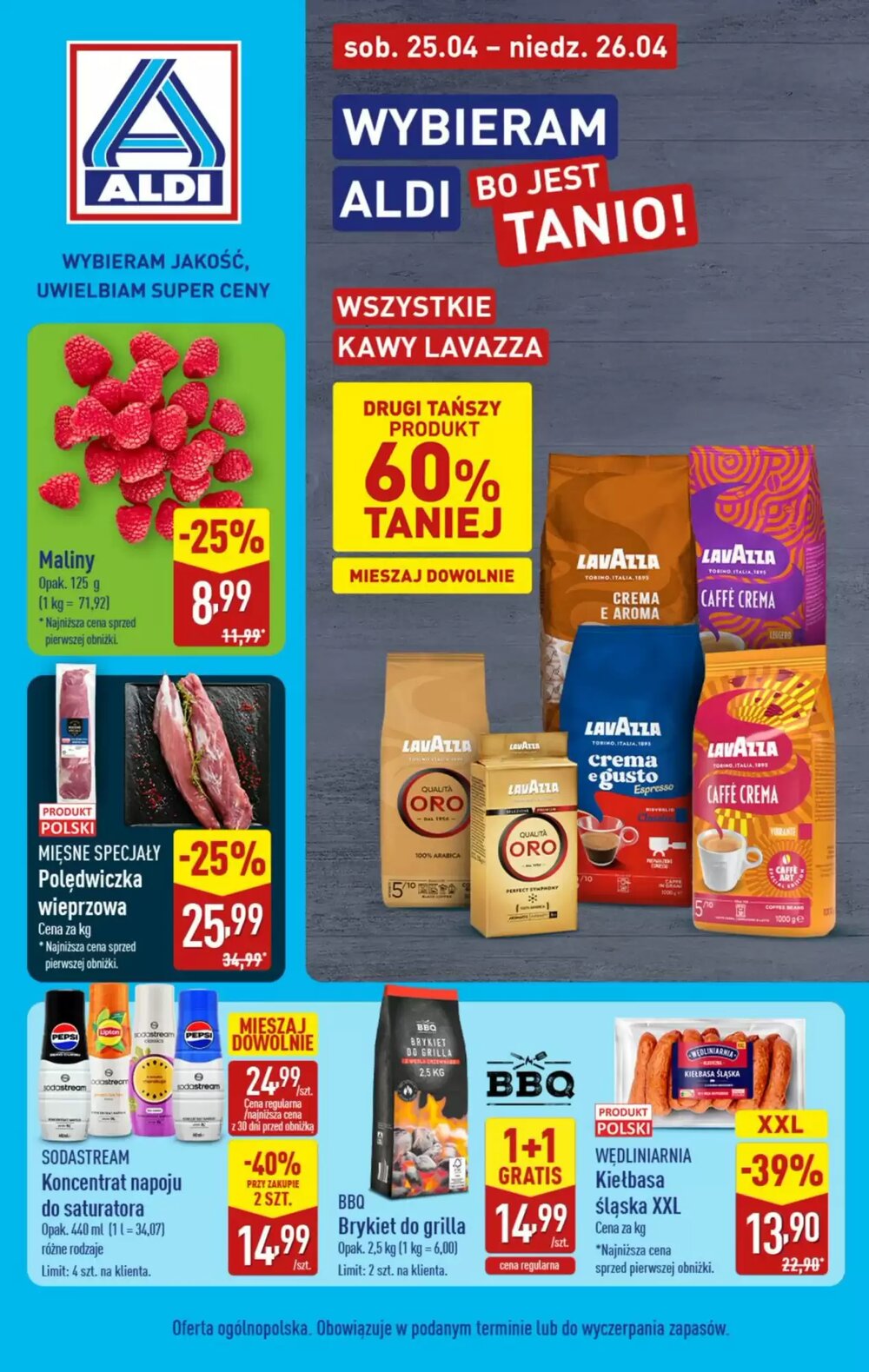 Gazetka promocyjna ALDI  ważna od 25.04.2026 - Strona 1.