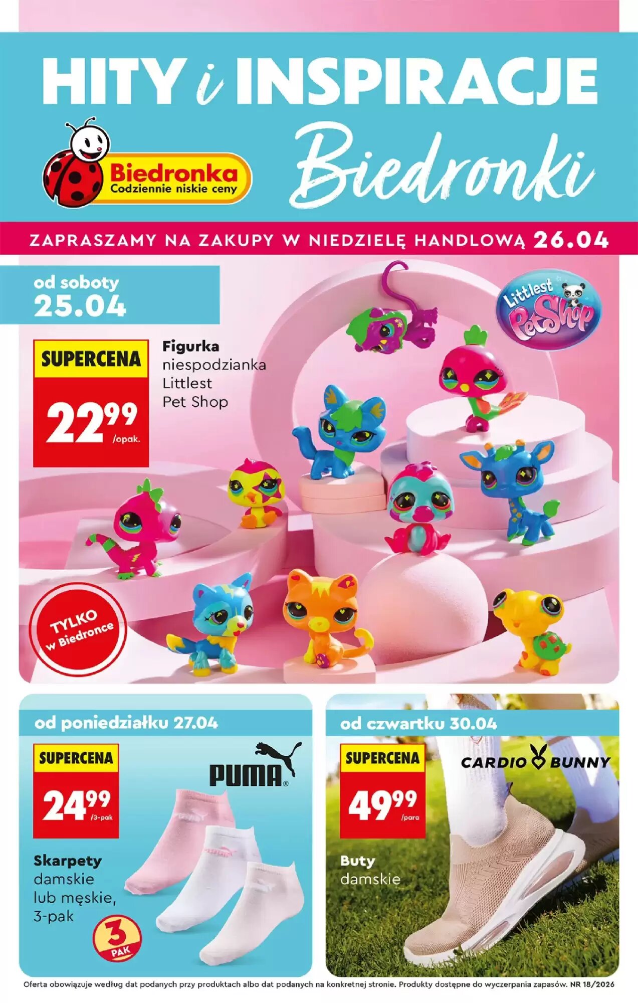 Gazetka promocyjna Biedronka ważna od 25.04.2026 - Strona 1.