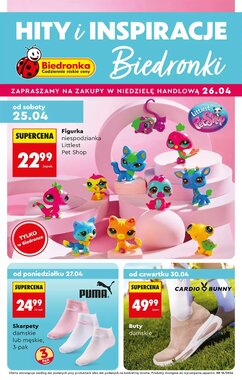 Gazetka promocyjna Biedronka ważna od 25.04.2026