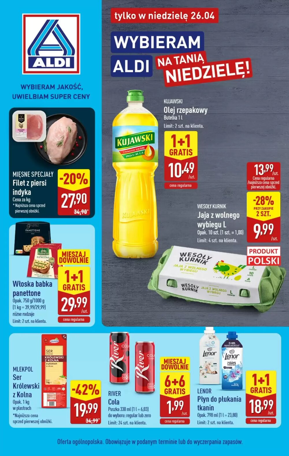Gazetka promocyjna ALDI  ważna od 26.04.2026 - Strona 1.
