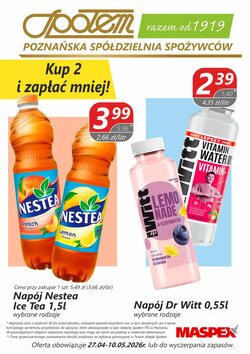 Gazetka promocyjna Społem  ważna od 27.04.2026