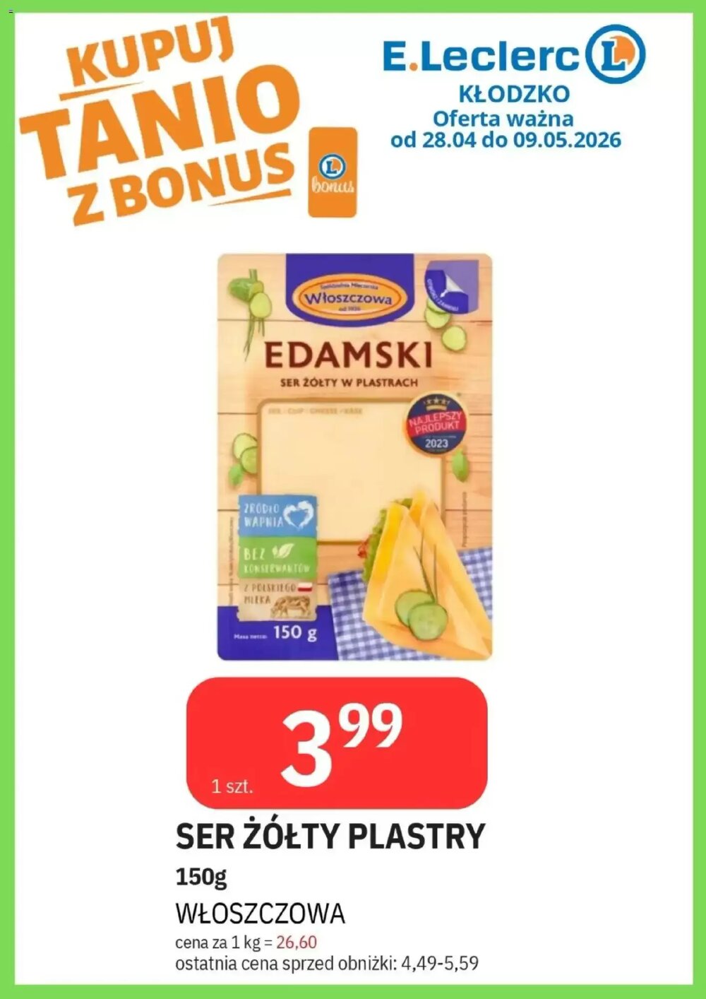 Gazetka promocyjna E.Leclerc  ważna od 28.04.2026 - Strona 10.