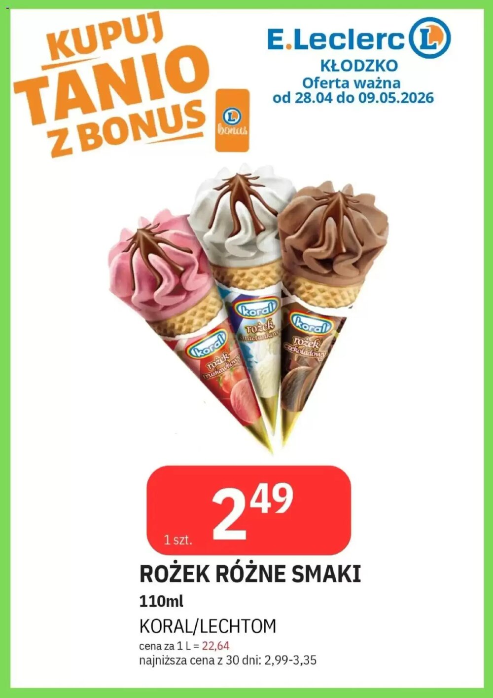 Gazetka promocyjna E.Leclerc  ważna od 28.04.2026 - Strona 18.