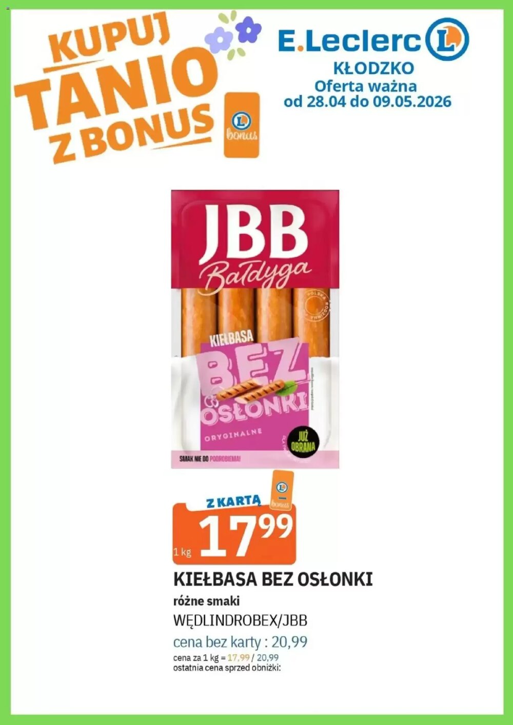 Gazetka promocyjna E.Leclerc  ważna od 28.04.2026 - Strona 2.