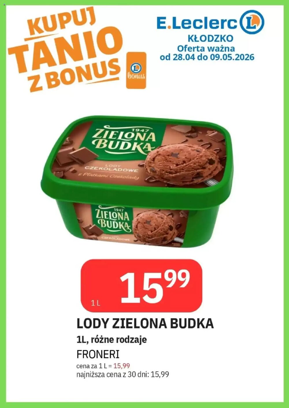 Gazetka promocyjna E.Leclerc  ważna od 28.04.2026 - Strona 20.