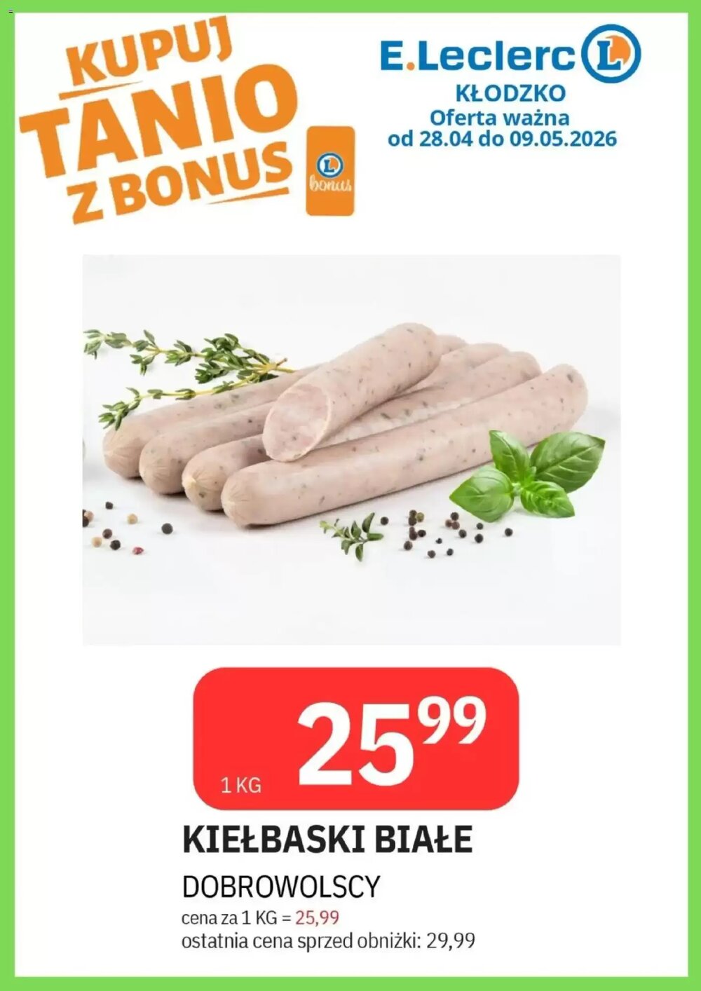 Gazetka promocyjna E.Leclerc  ważna od 28.04.2026 - Strona 23.