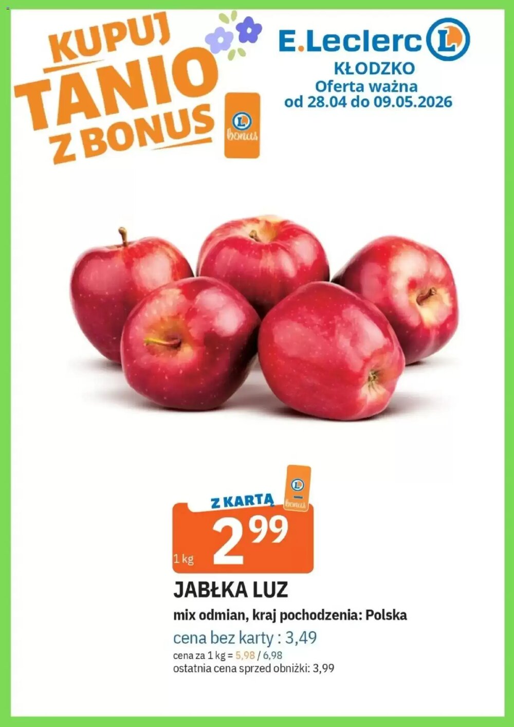 Gazetka promocyjna E.Leclerc  ważna od 28.04.2026 - Strona 3.