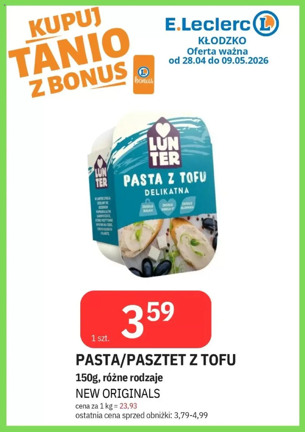 Gazetka promocyjna E.Leclerc  ważna od 28.04.2026 - Strona 32.