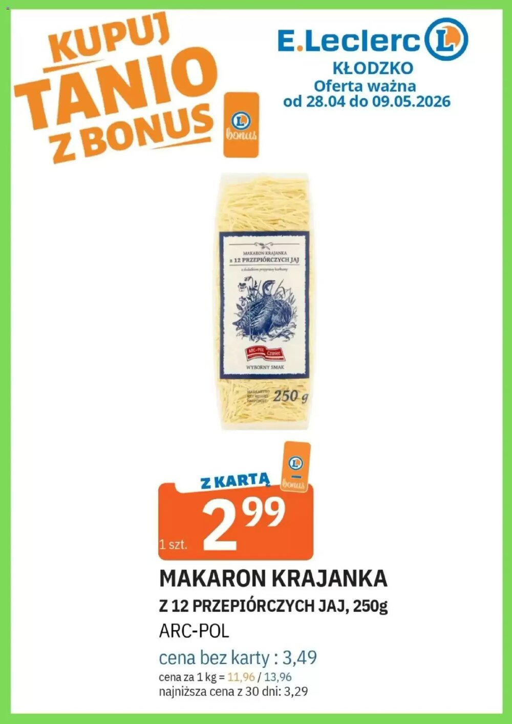 Gazetka promocyjna E.Leclerc  ważna od 28.04.2026 - Strona 33.