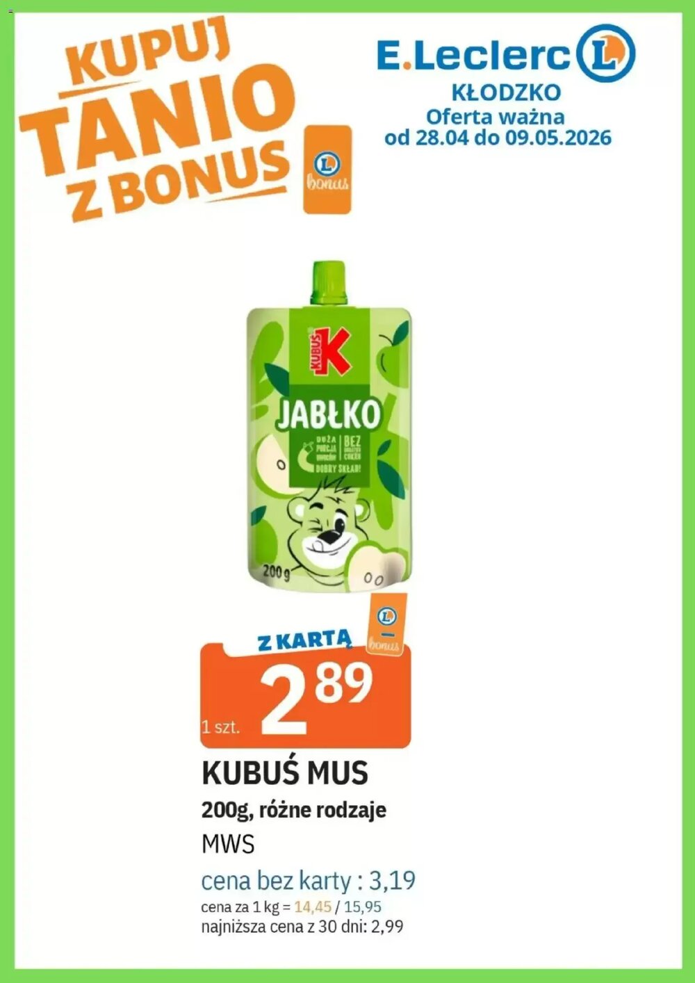 Gazetka promocyjna E.Leclerc  ważna od 28.04.2026 - Strona 40.
