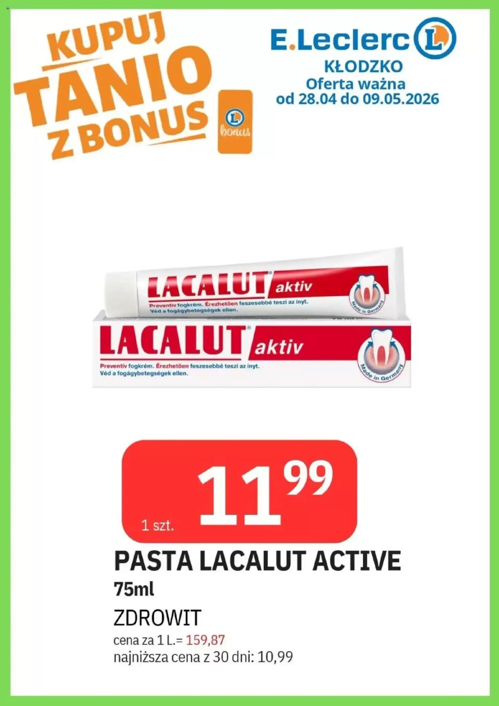Gazetka promocyjna E.Leclerc  ważna od 28.04.2026 - Strona 47.