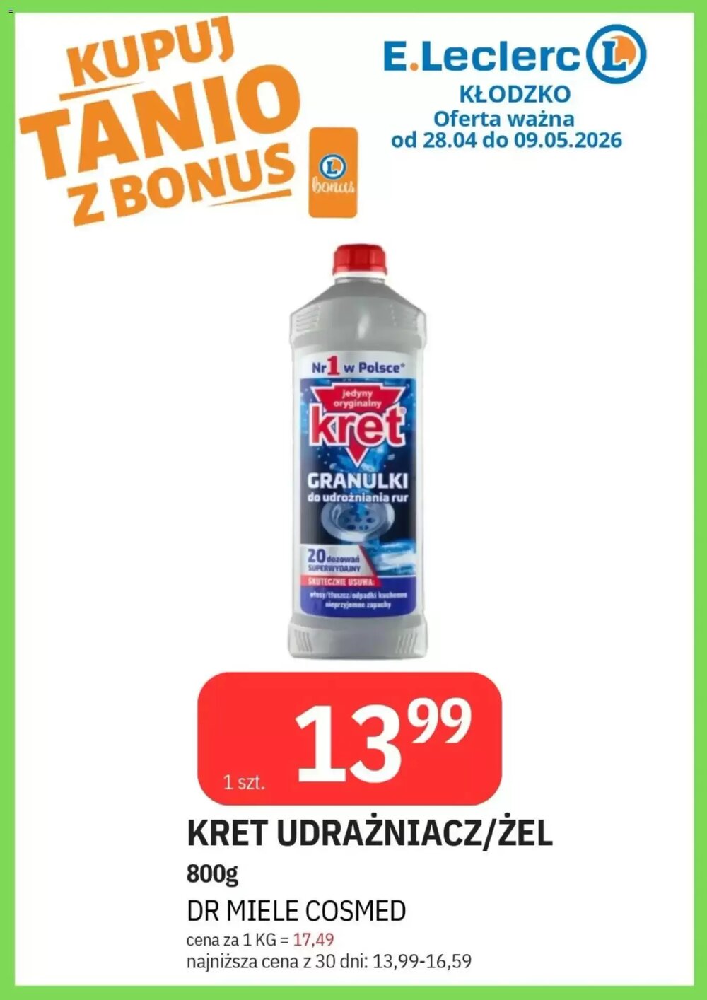 Gazetka promocyjna E.Leclerc  ważna od 28.04.2026 - Strona 49.