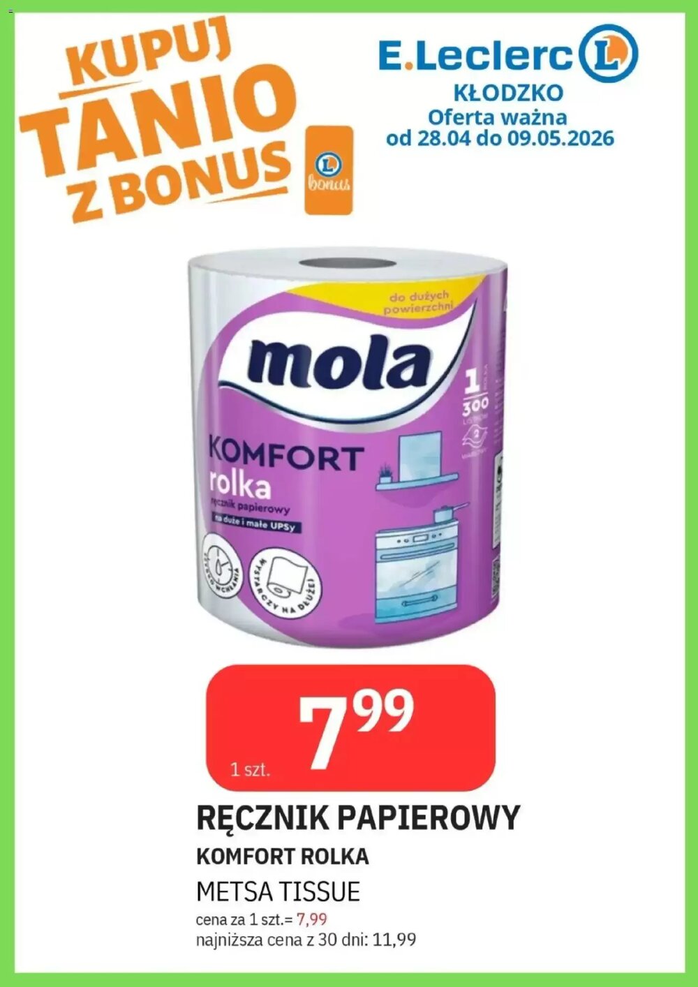 Gazetka promocyjna E.Leclerc  ważna od 28.04.2026 - Strona 50.