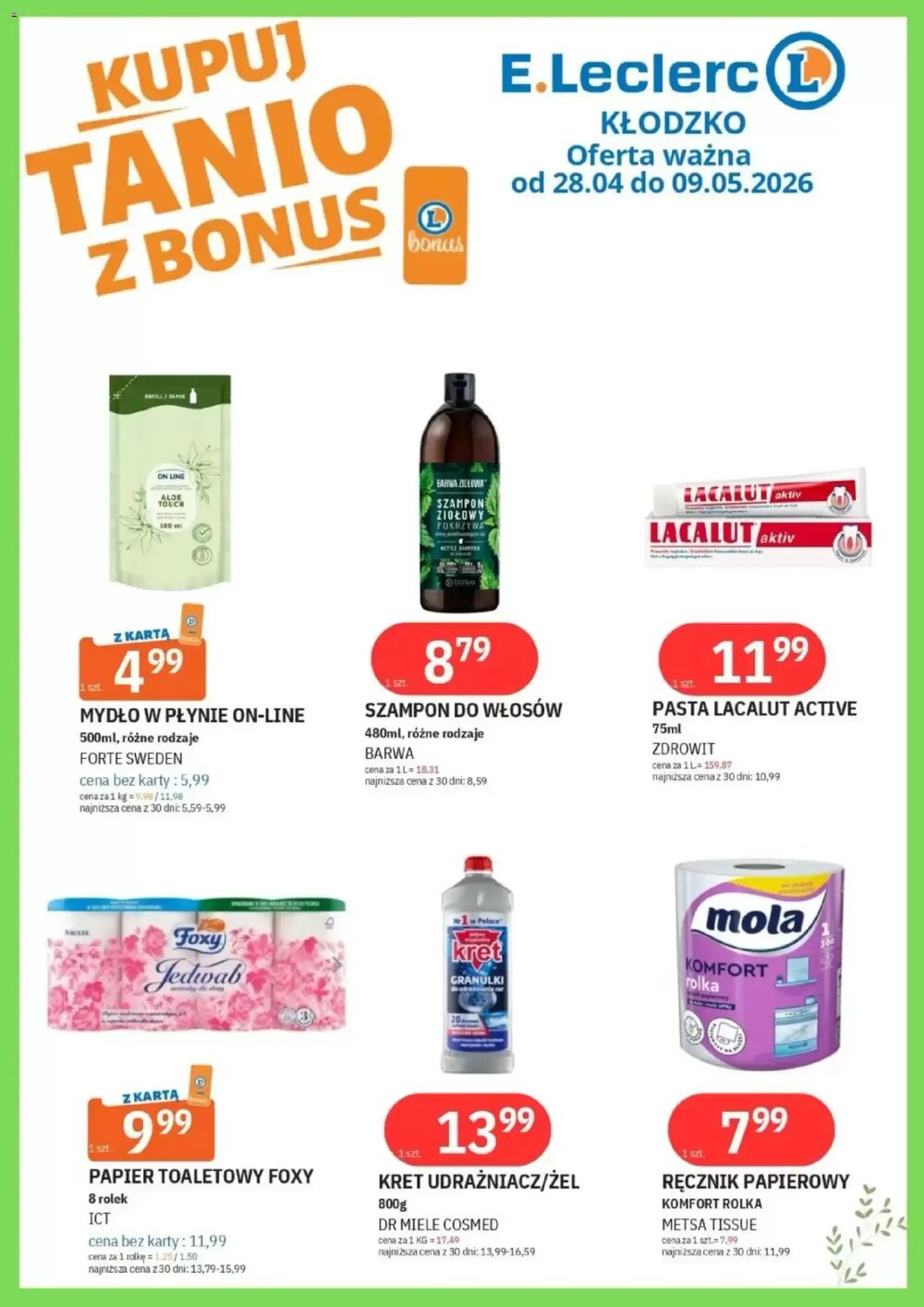 Gazetka promocyjna E.Leclerc  ważna od 28.04.2026 - Strona 51.
