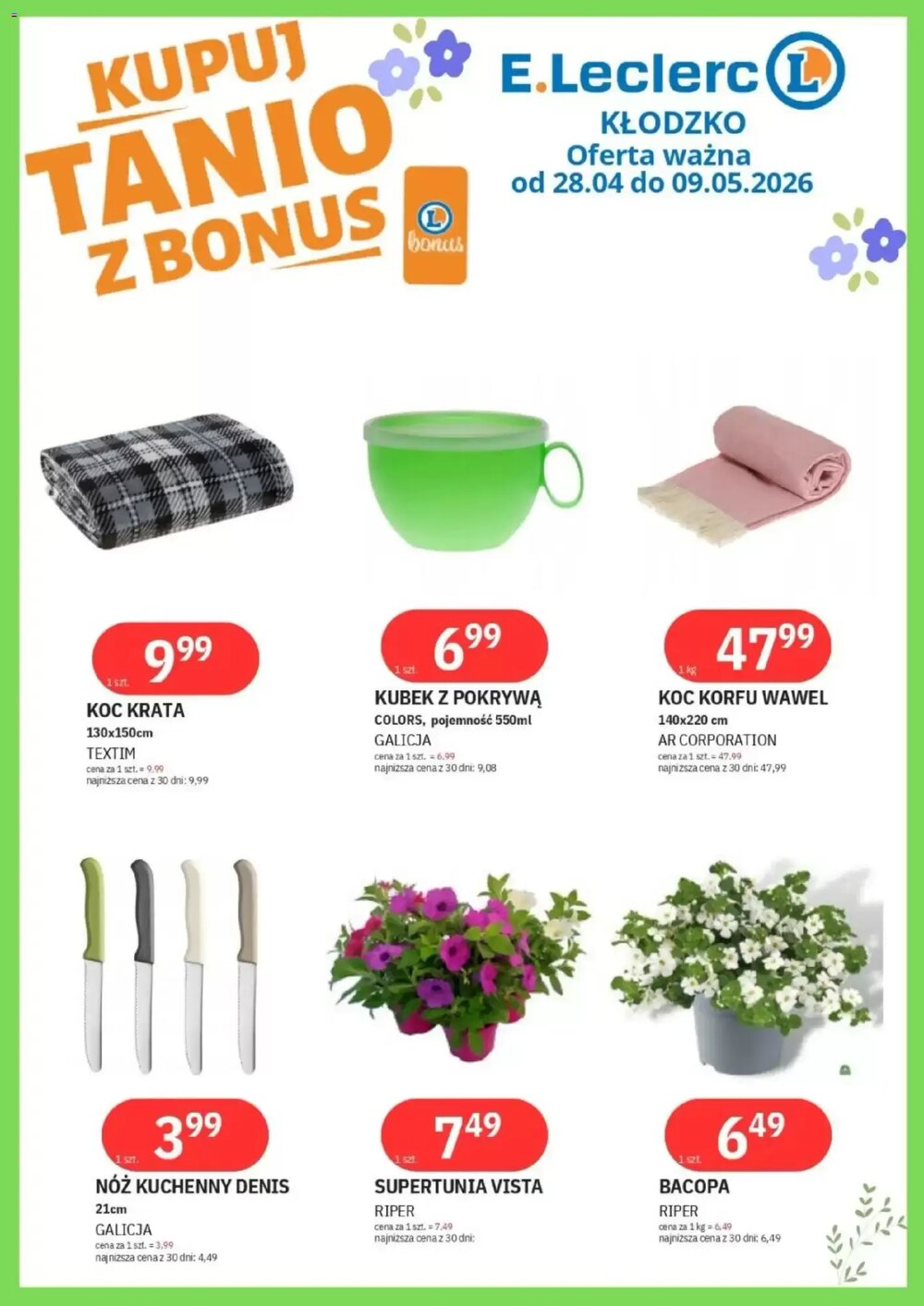 Gazetka promocyjna E.Leclerc  ważna od 28.04.2026 - Strona 52.
