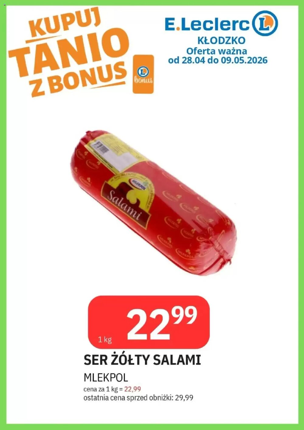 Gazetka promocyjna E.Leclerc  ważna od 28.04.2026 - Strona 7.