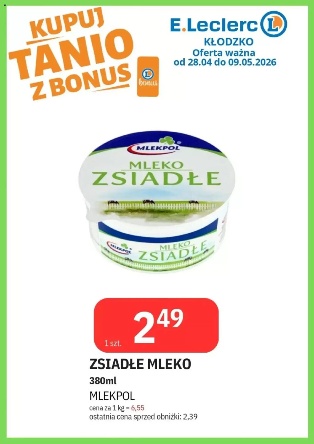 Gazetka promocyjna E.Leclerc  ważna od 28.04.2026 - Strona 8.