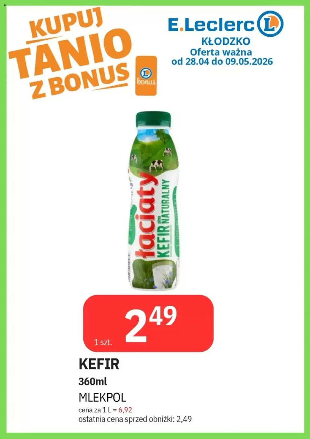 Gazetka promocyjna E.Leclerc  ważna od 28.04.2026 - Strona 9.