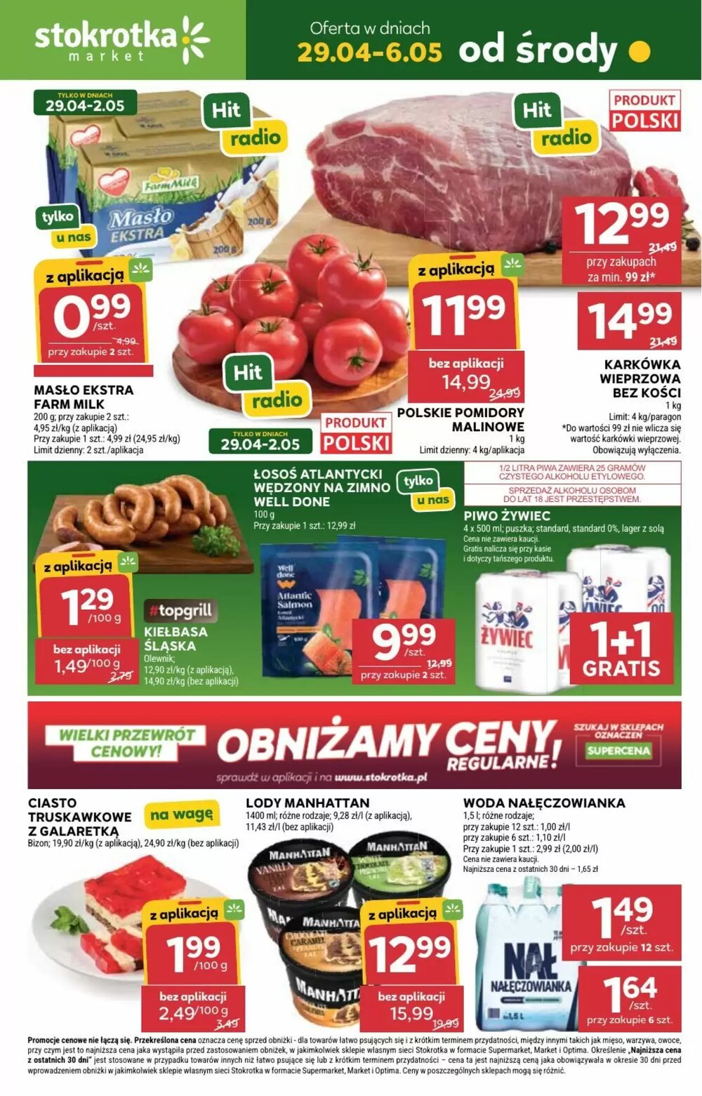 Gazetka promocyjna Stokrotka Market  ważna od 29.04.2026 - Strona 1.