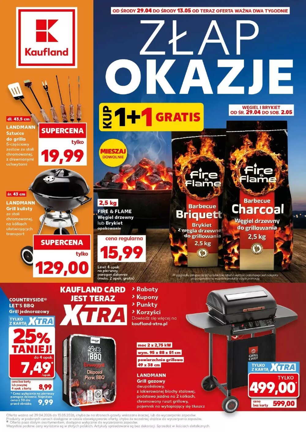 Gazetka promocyjna Kaufland  ważna od 29.04.2026 - Strona 1.