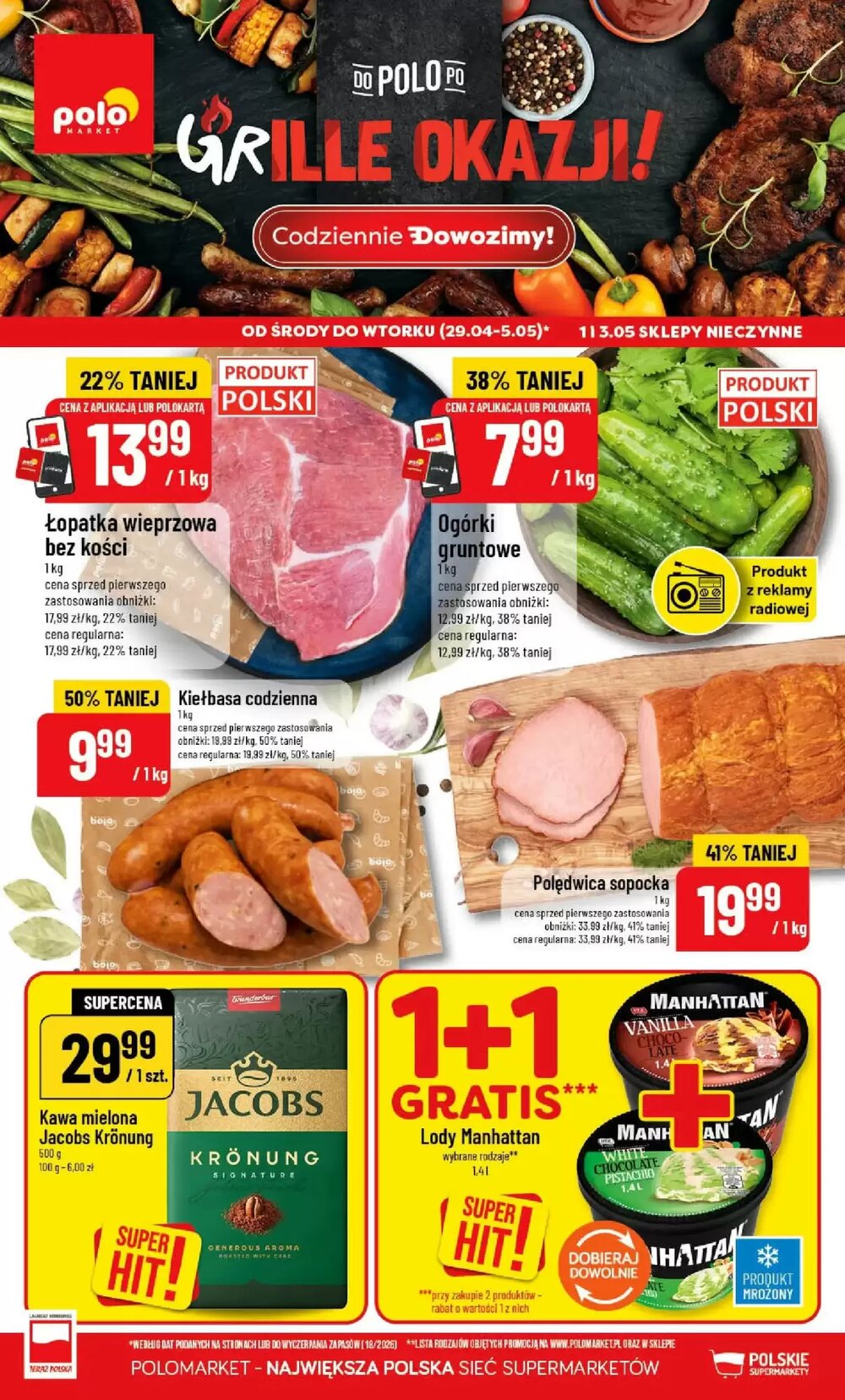 Gazetka promocyjna Polomarket  ważna od 29.04.2026 - Strona 1.