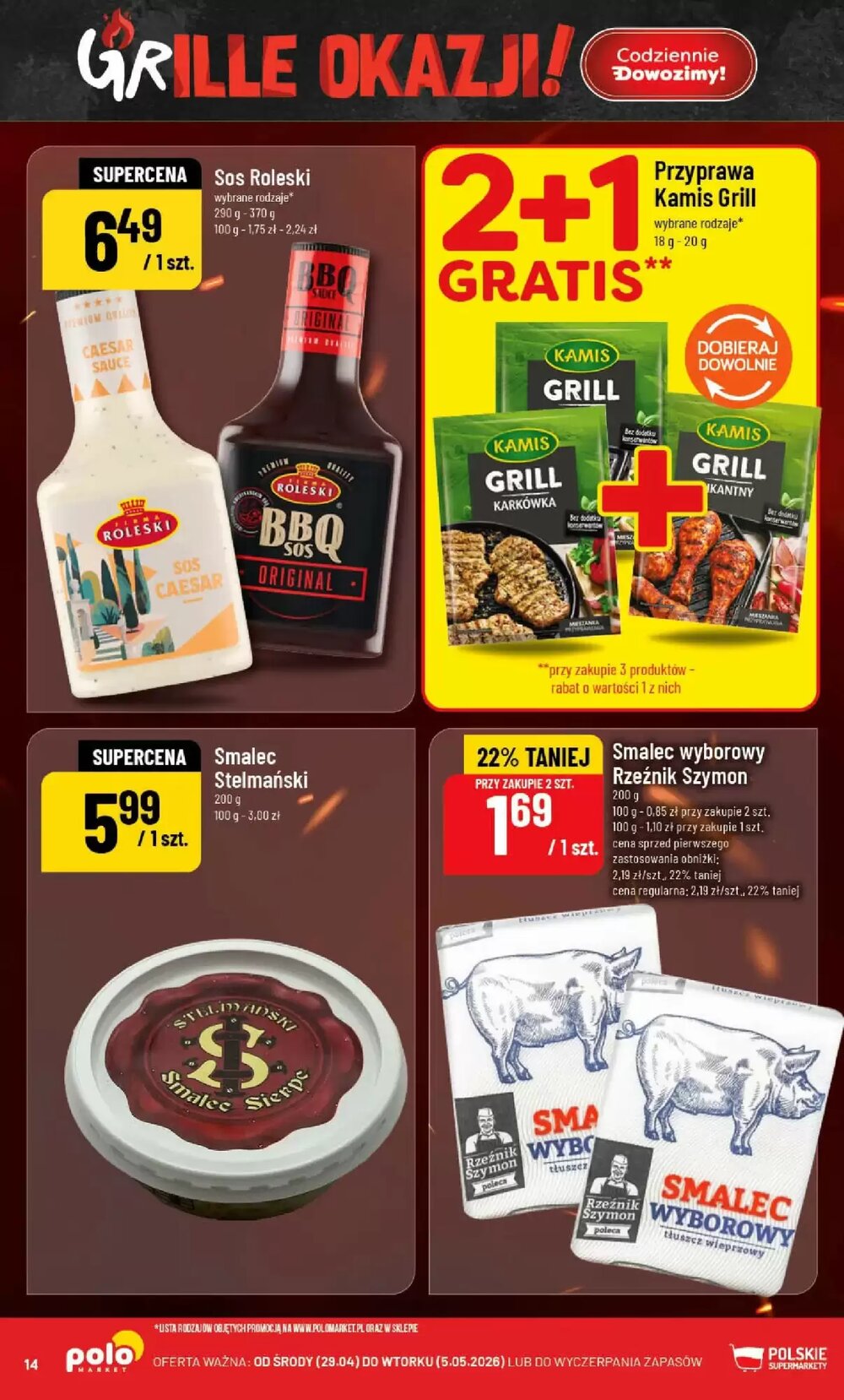 Gazetka promocyjna Polomarket  ważna od 29.04.2026 - Strona 14.