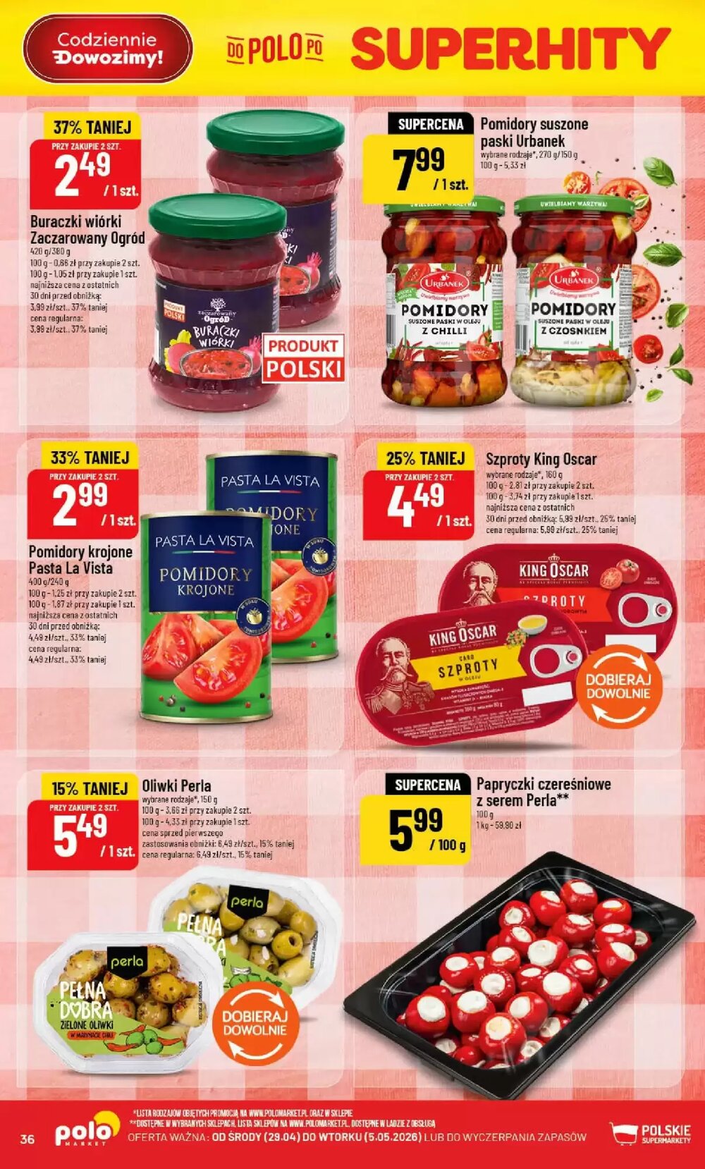 Gazetka promocyjna Polomarket  ważna od 29.04.2026 - Strona 36.