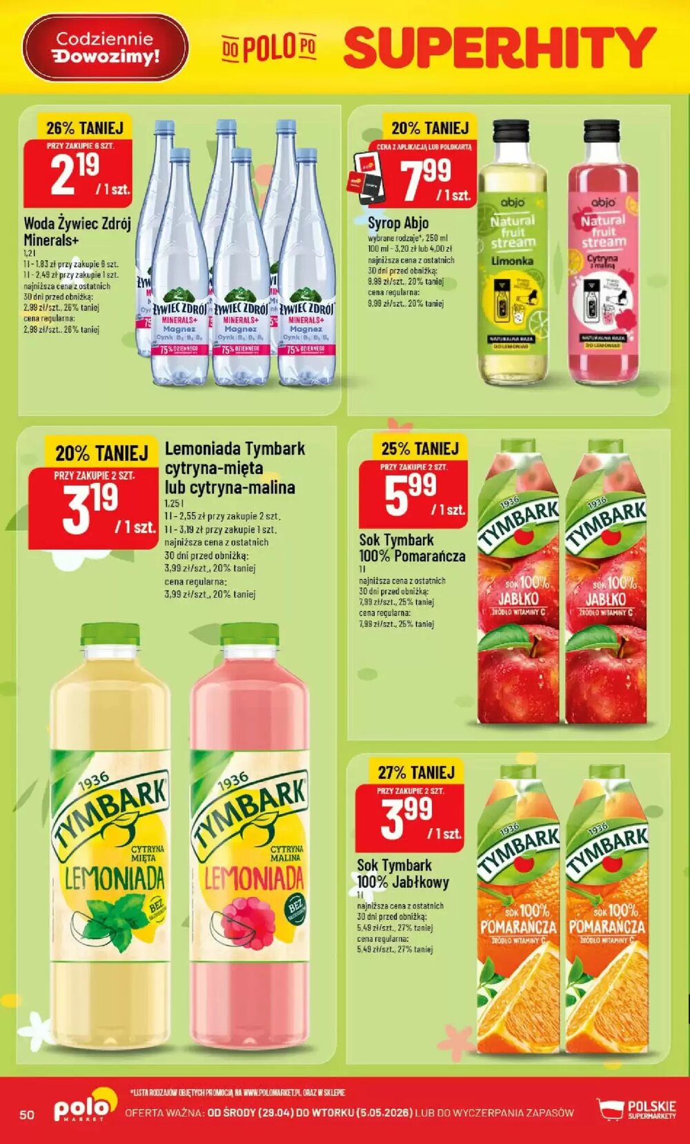 Gazetka promocyjna Polomarket  ważna od 29.04.2026 - Strona 50.