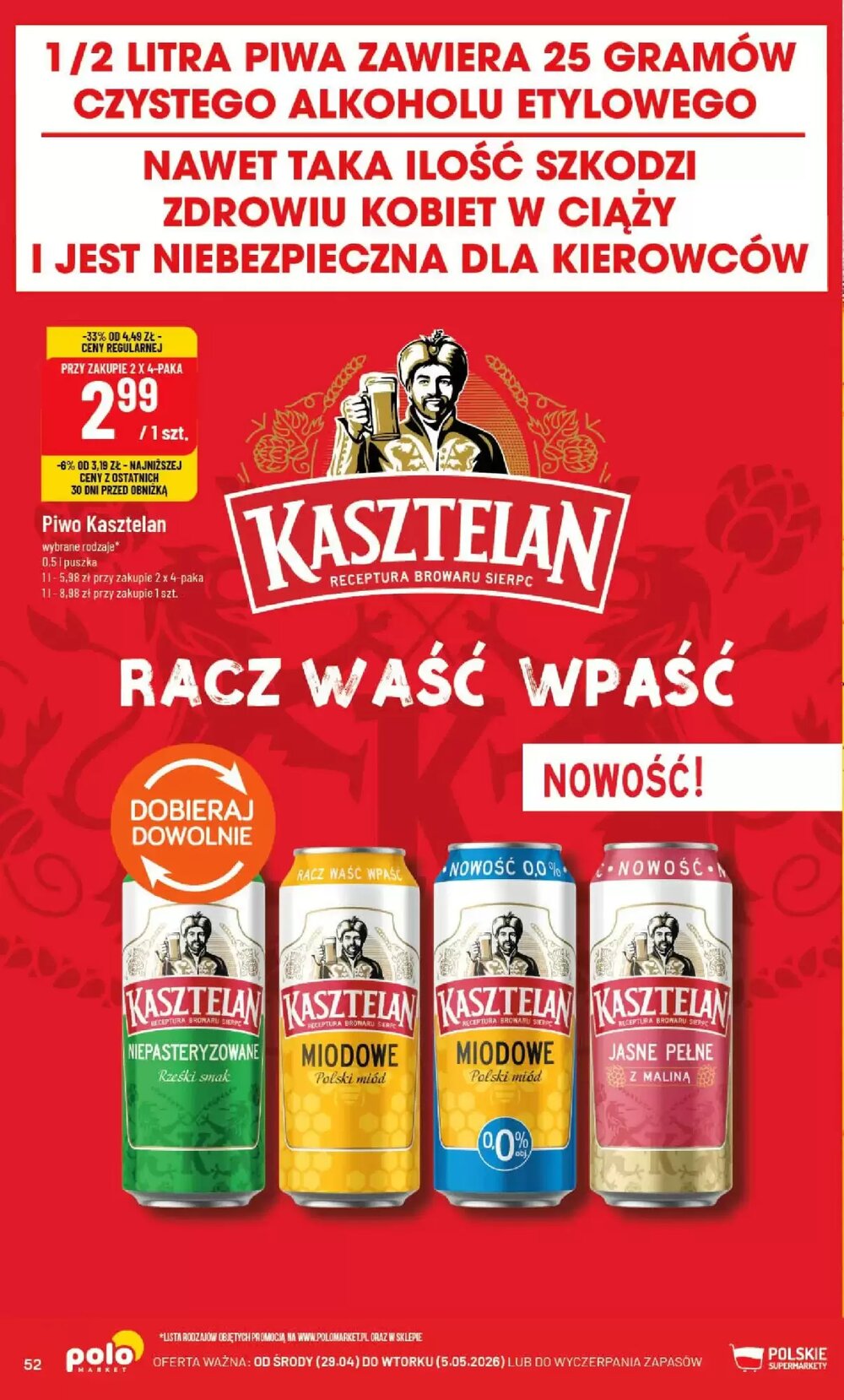 Gazetka promocyjna Polomarket  ważna od 29.04.2026 - Strona 52.