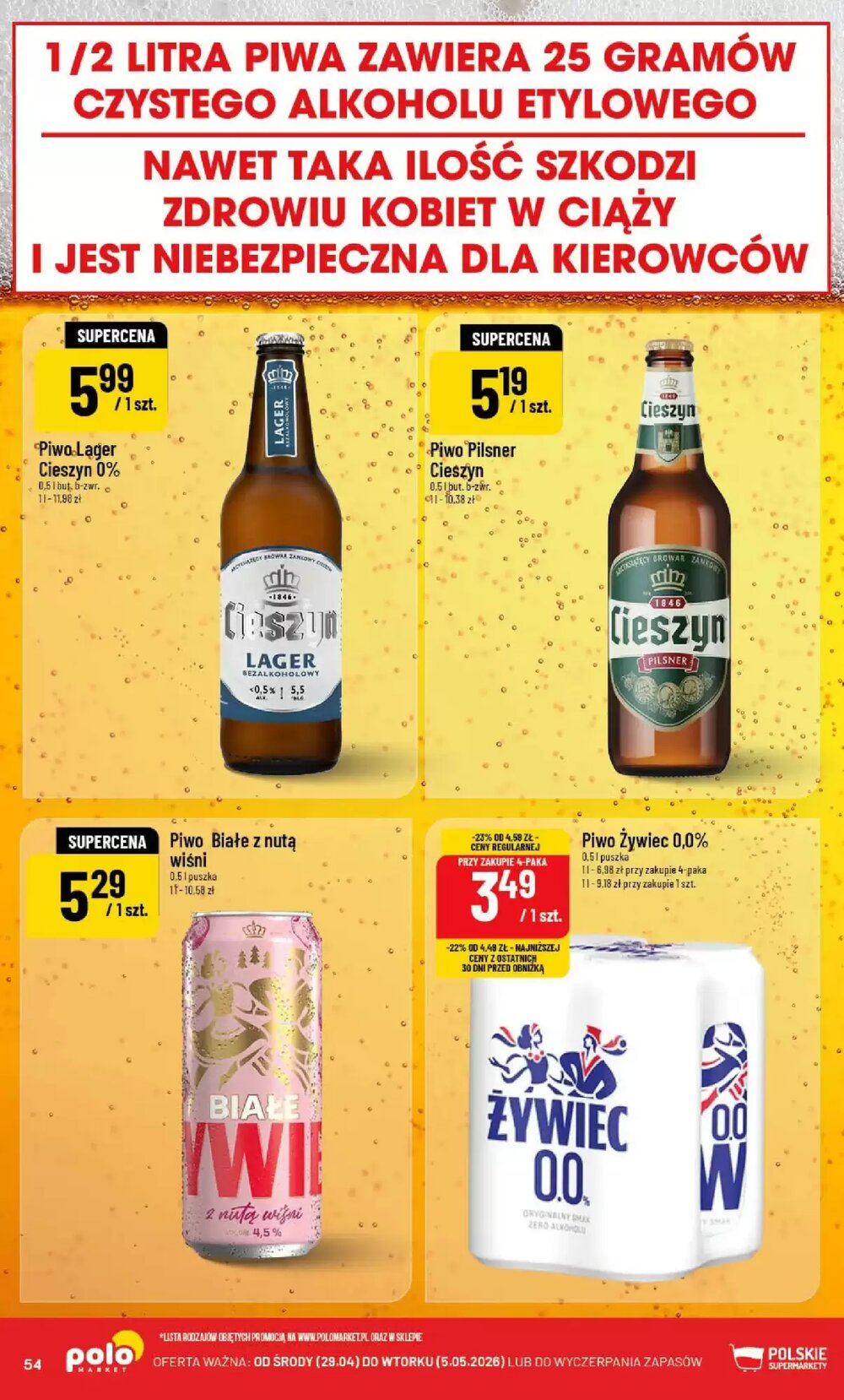 Gazetka promocyjna Polomarket  ważna od 29.04.2026 - Strona 54.