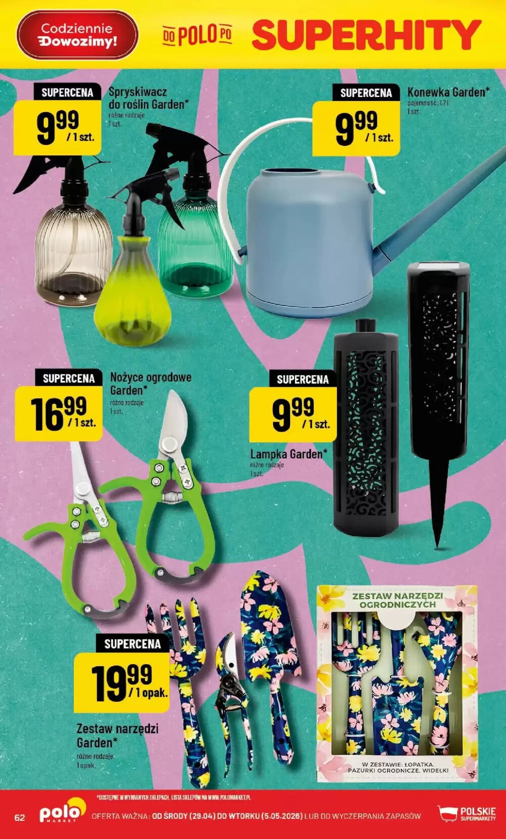Gazetka promocyjna Polomarket  ważna od 29.04.2026 - Strona 62.