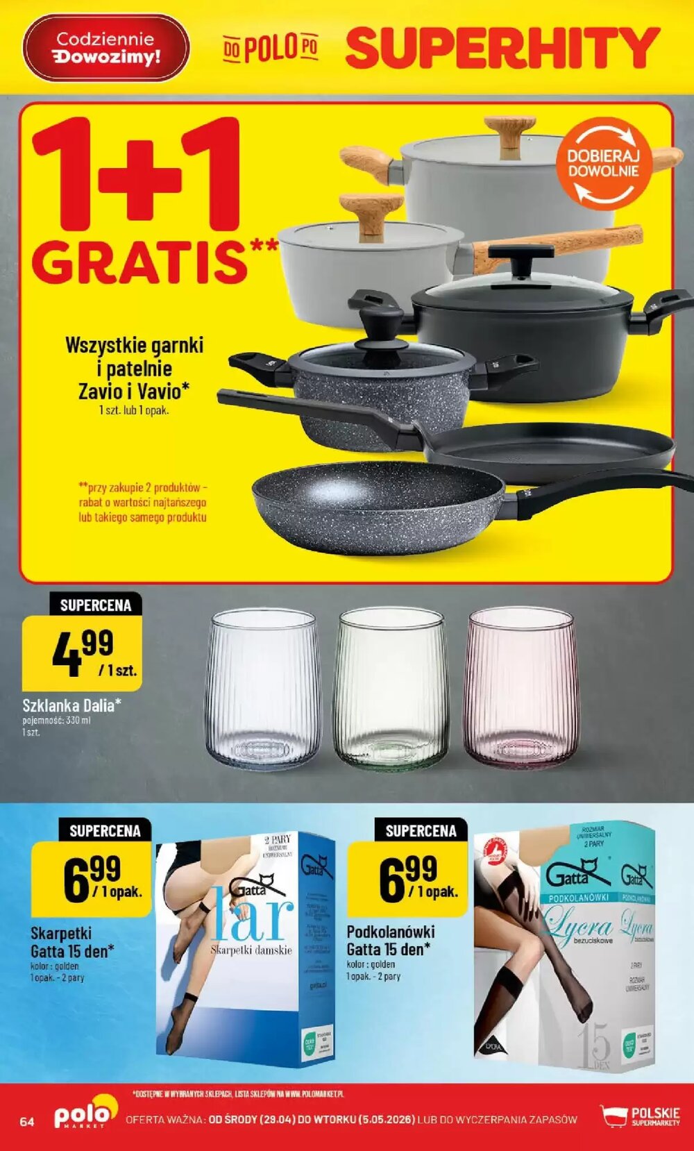 Gazetka promocyjna Polomarket  ważna od 29.04.2026 - Strona 64.