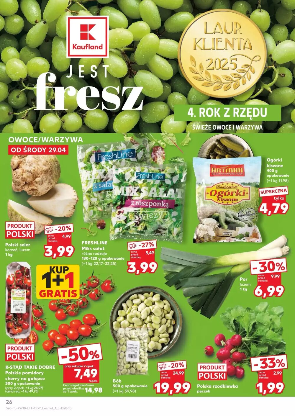 Gazetka promocyjna Kaufland  ważna od 29.04.2026 - Strona 26.
