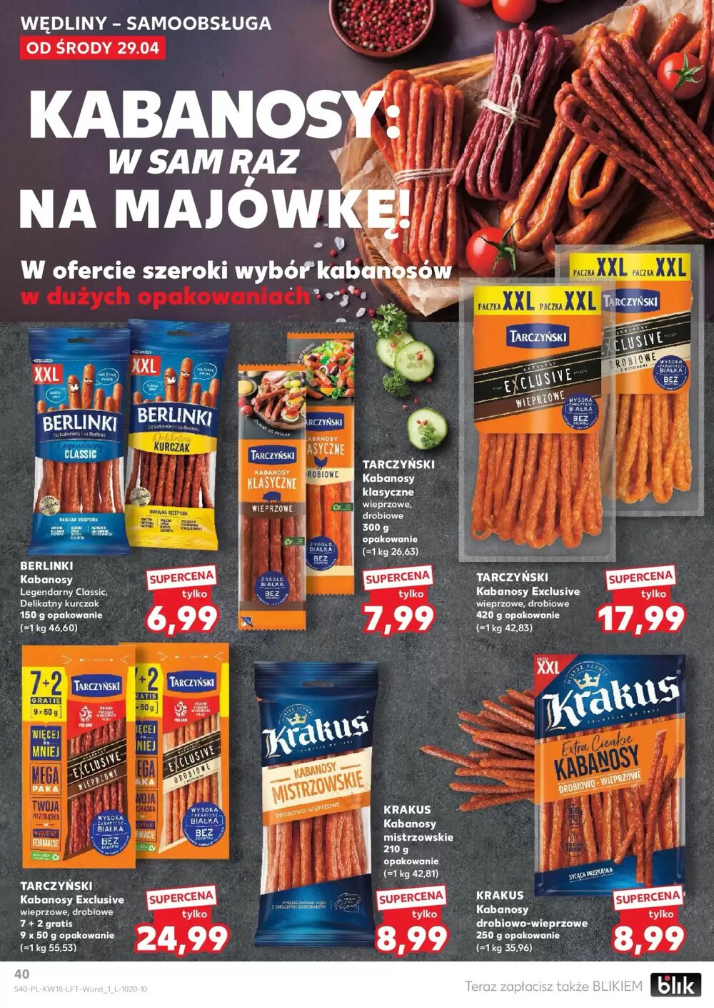 Gazetka promocyjna Kaufland  ważna od 29.04.2026 - Strona 40.