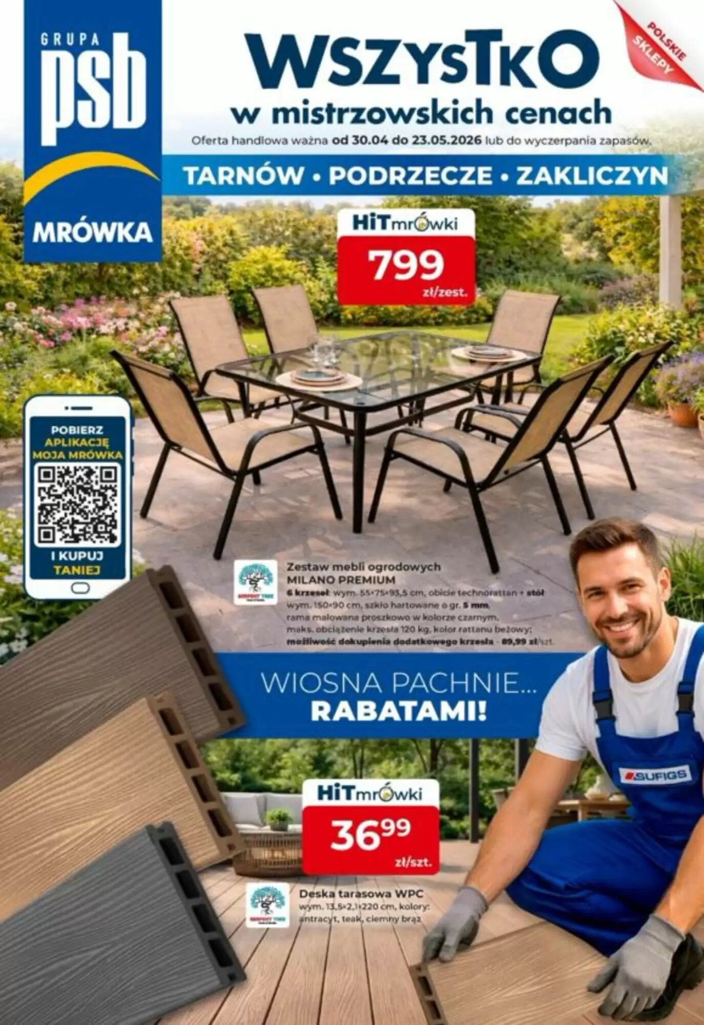 Gazetka promocyjna Mrówka  ważna od 30.04.2026 - Strona 1.