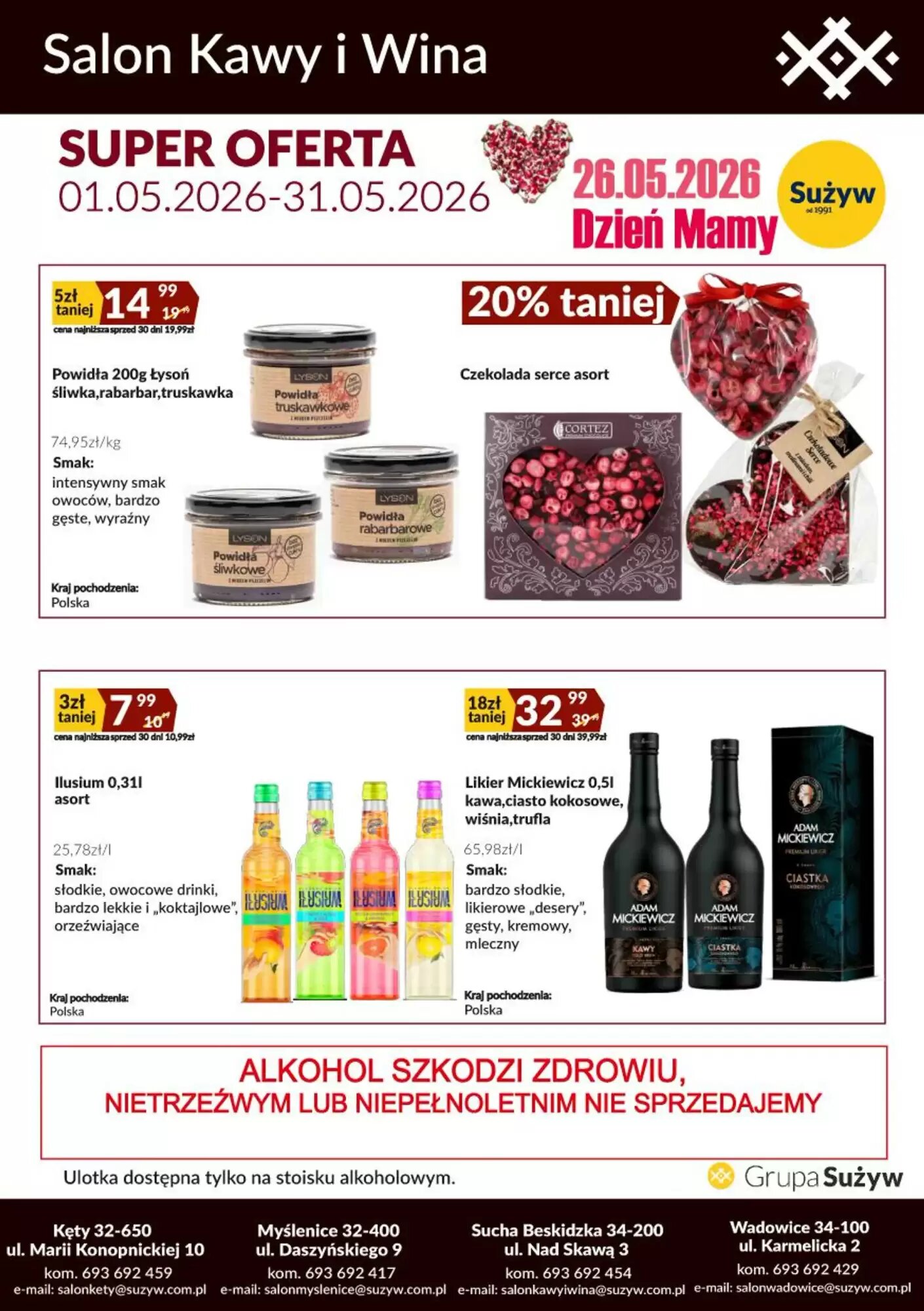 Gazetka promocyjna Sużyw  ważna od 01.05.2026 - Strona 4.