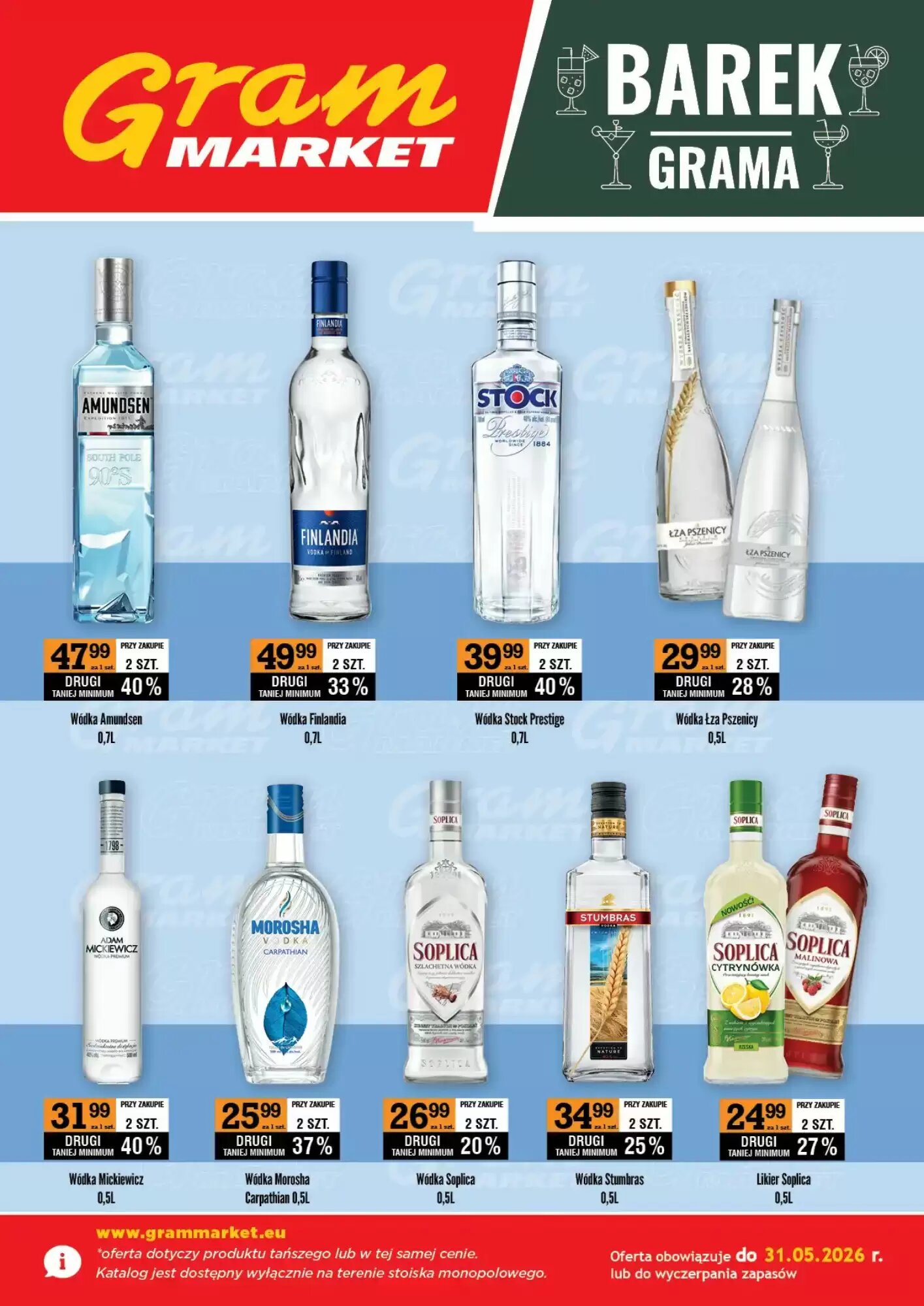 Gazetka promocyjna Gram Market ważna od 01.05.2026 - Strona 1.