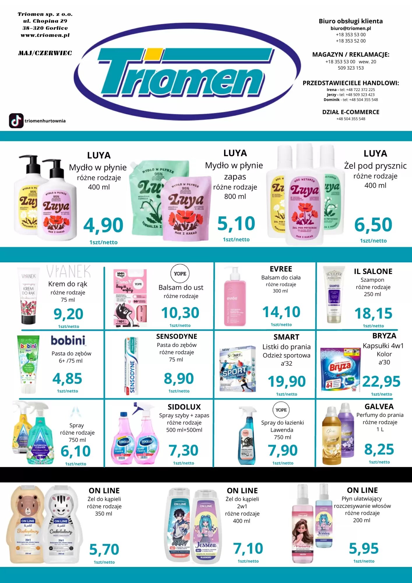 Gazetka promocyjna Triomen  ważna od 01.05.2026 - Strona 1.