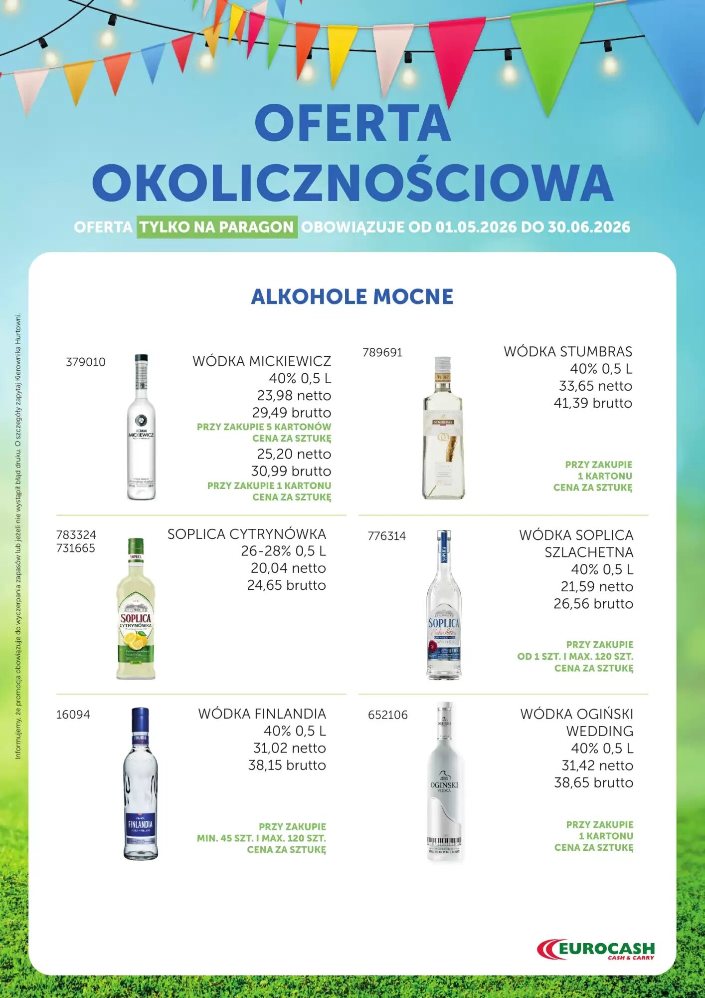 Gazetka promocyjna Eurocash Cash & Carry  ważna od 01.05.2026 - Strona 1.